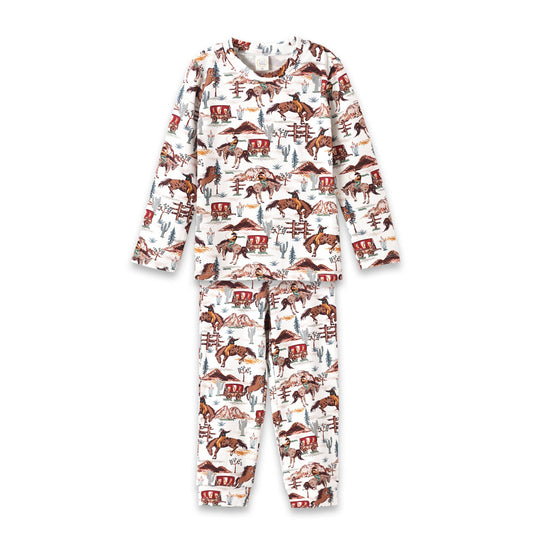 Western Spirit Kids Bamboo Pajama Set
