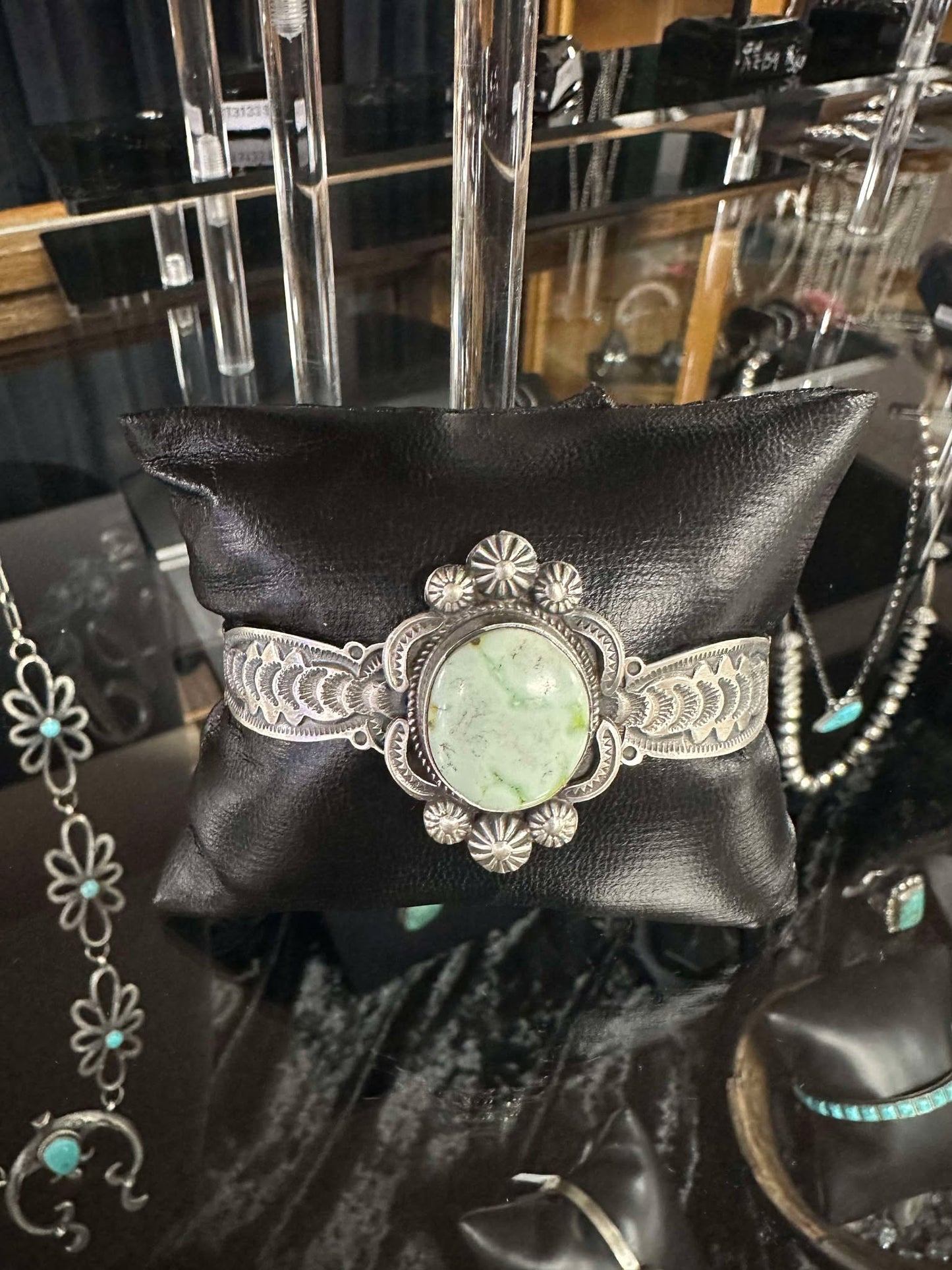 Palomino etched cuff