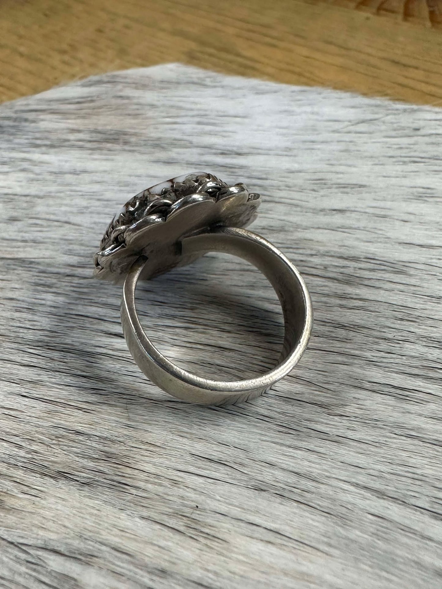 Wild Horse Adjustable Round Ring