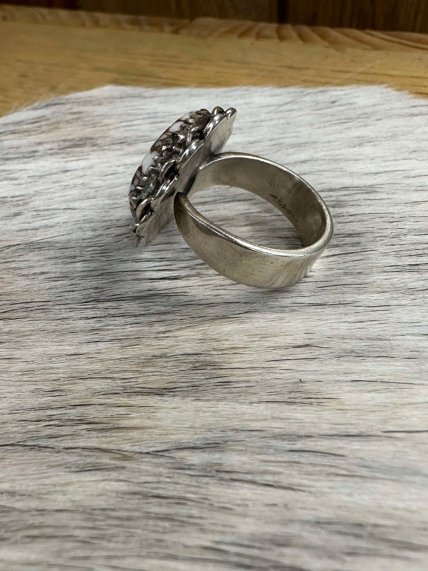 Wild Horse Adjustable Round Ring