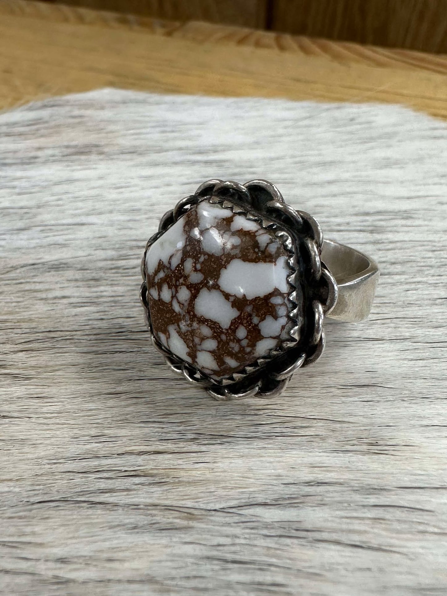 Wild Horse Adjustable Round Ring