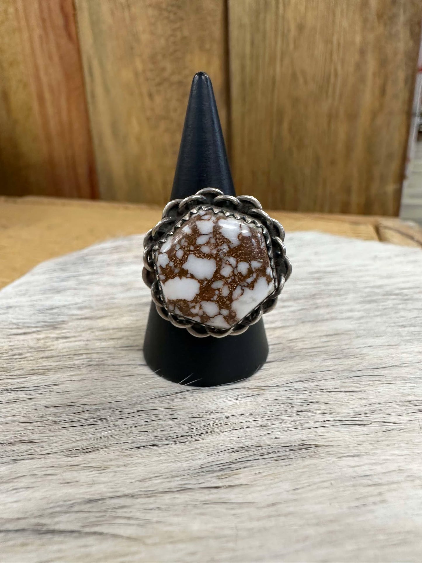 Wild Horse Adjustable Round Ring