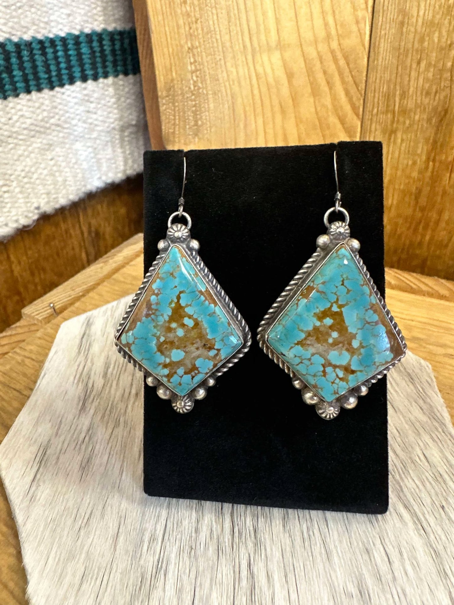 #8 Turquoise Dangle Earrings