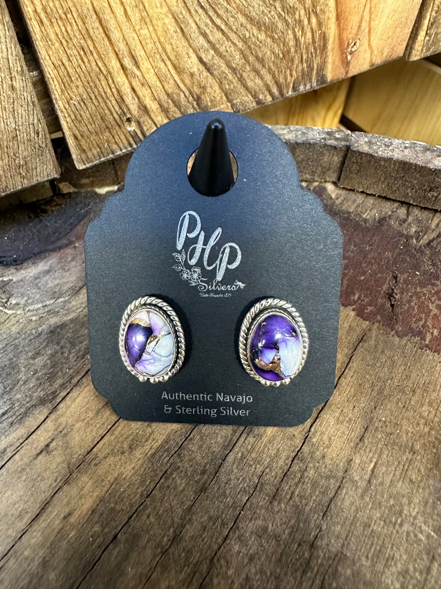 Violet Rose Earrings