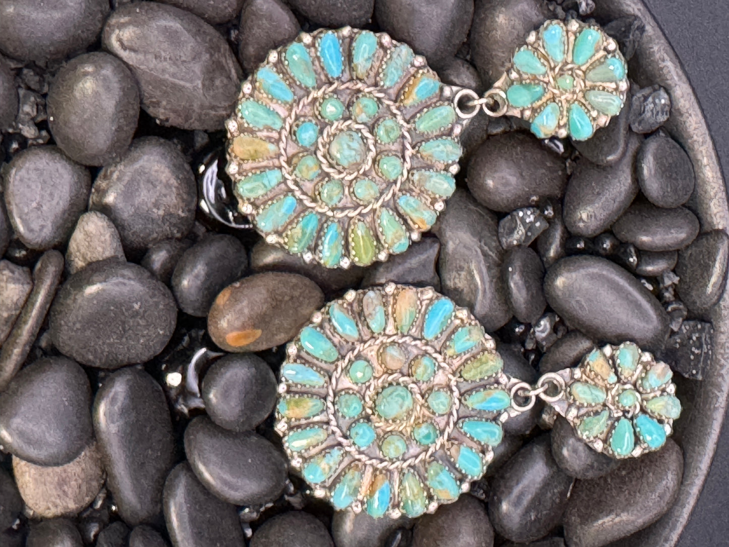 EARRINGS-Sonoran Gold Zuni