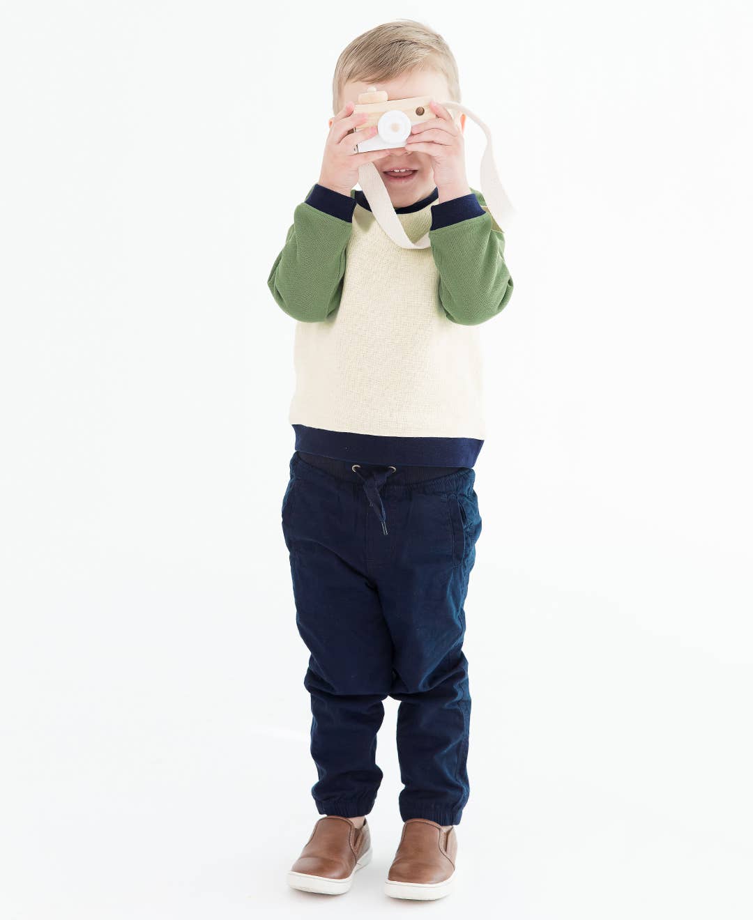 Boys Navy Jogger Pants