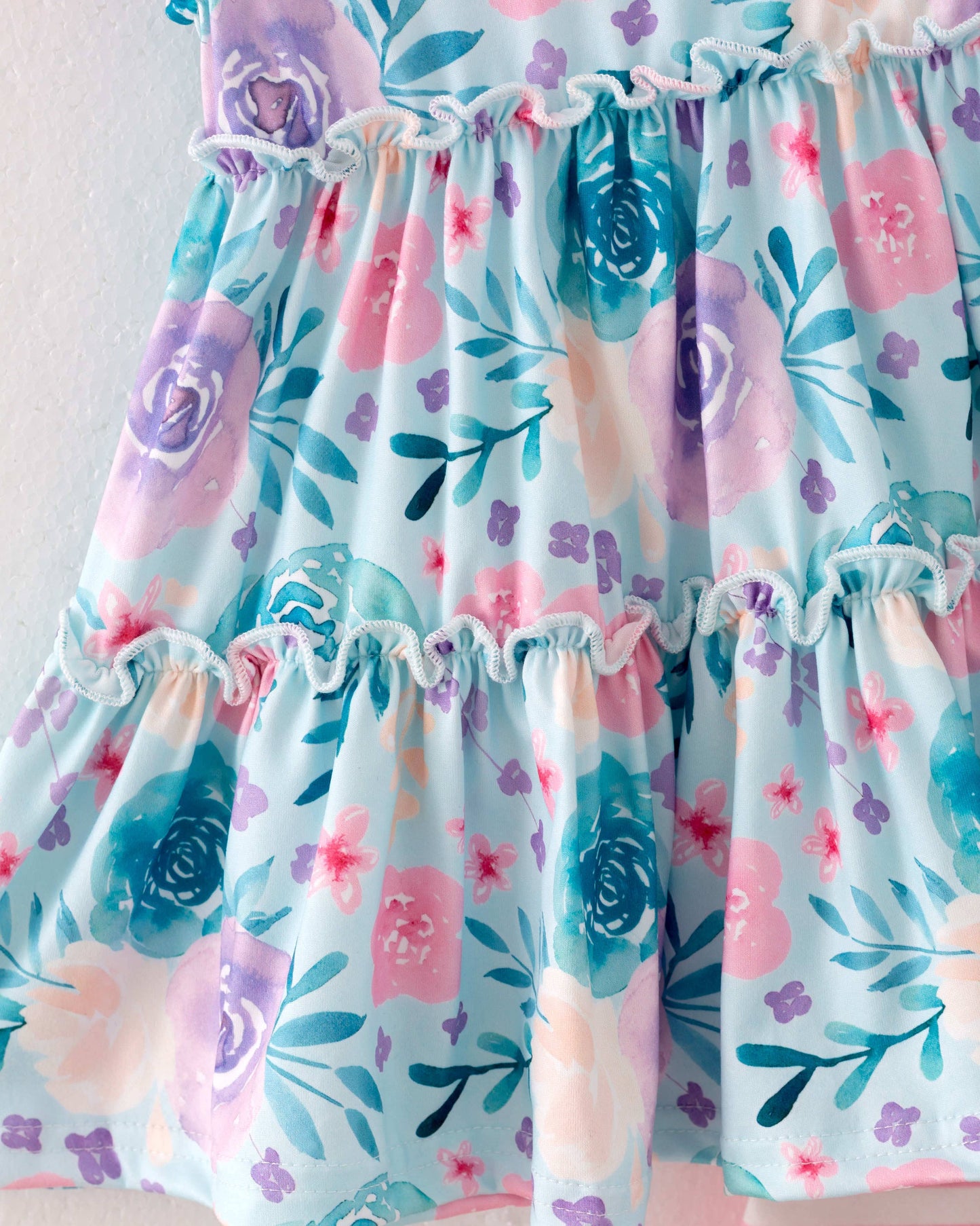 Pastel Plaid Flower Pocket Outfit with shorts