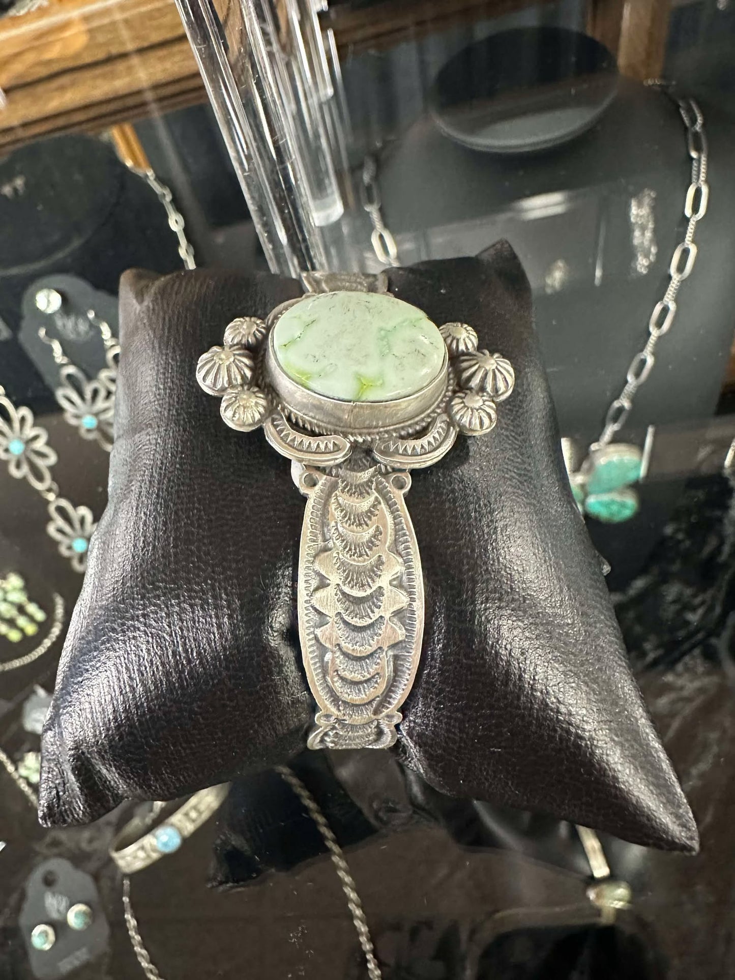 Palomino etched cuff