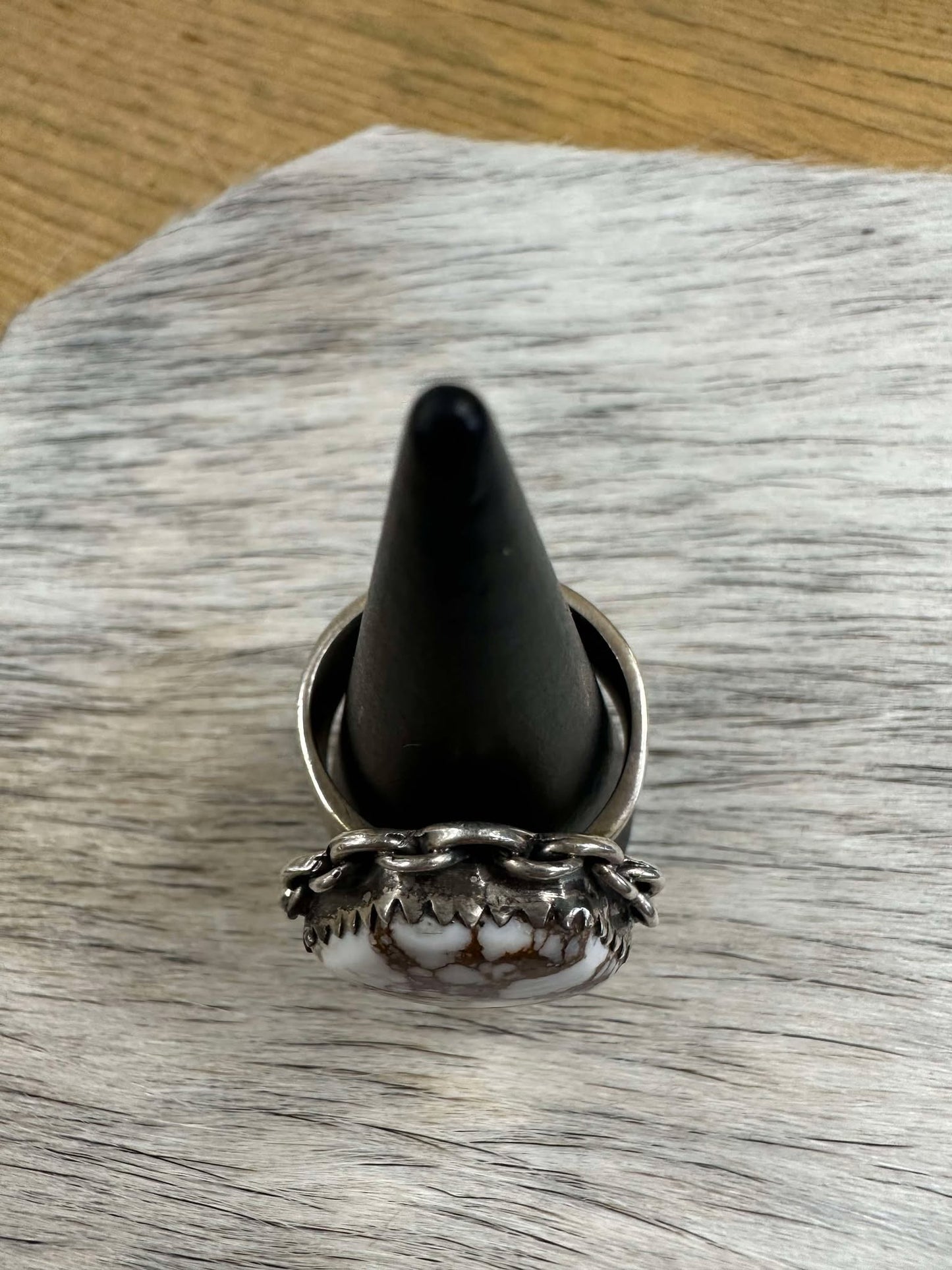 Wild Horse Adjustable Round Ring