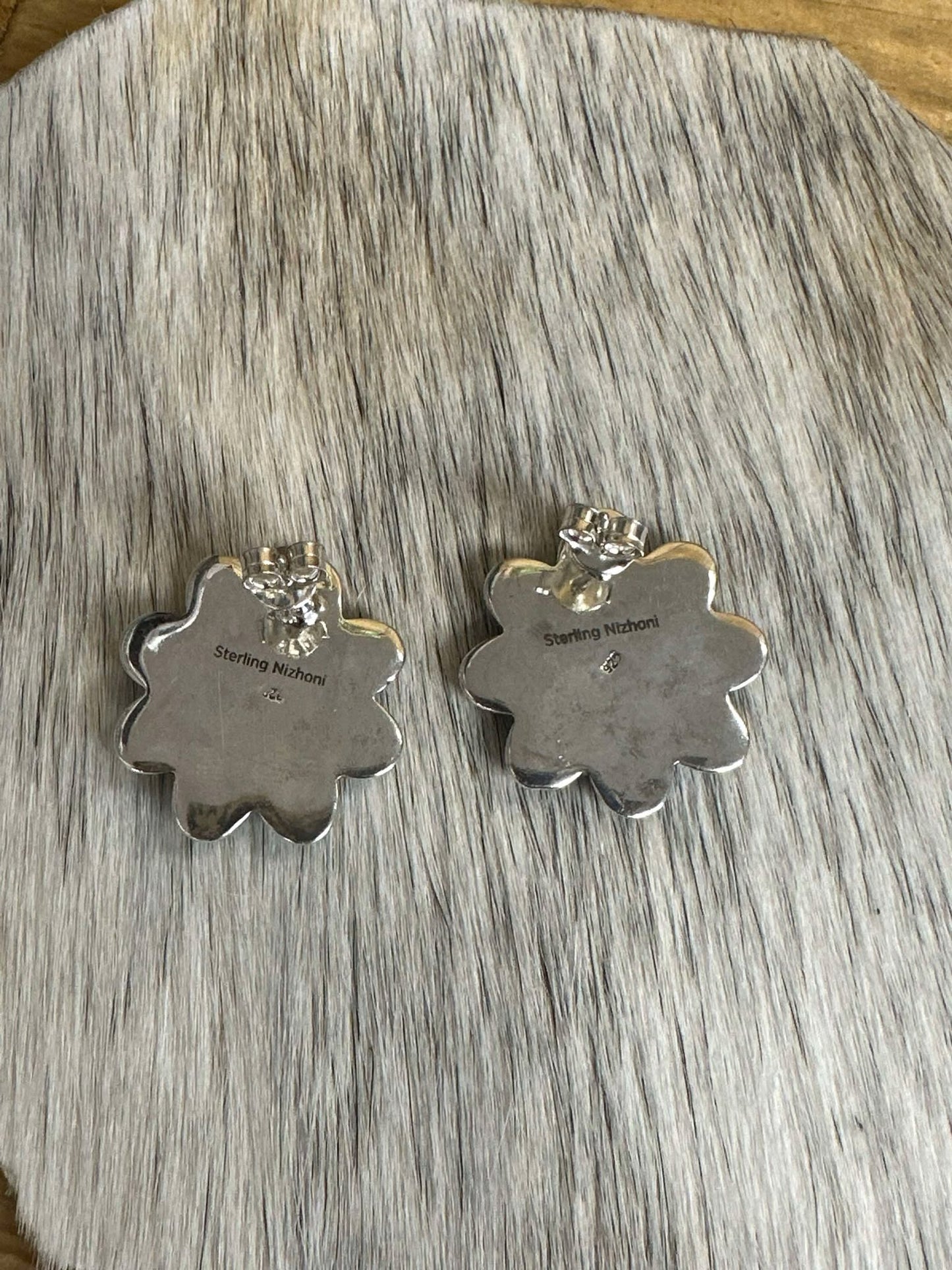 Kingman flower cluster earrings