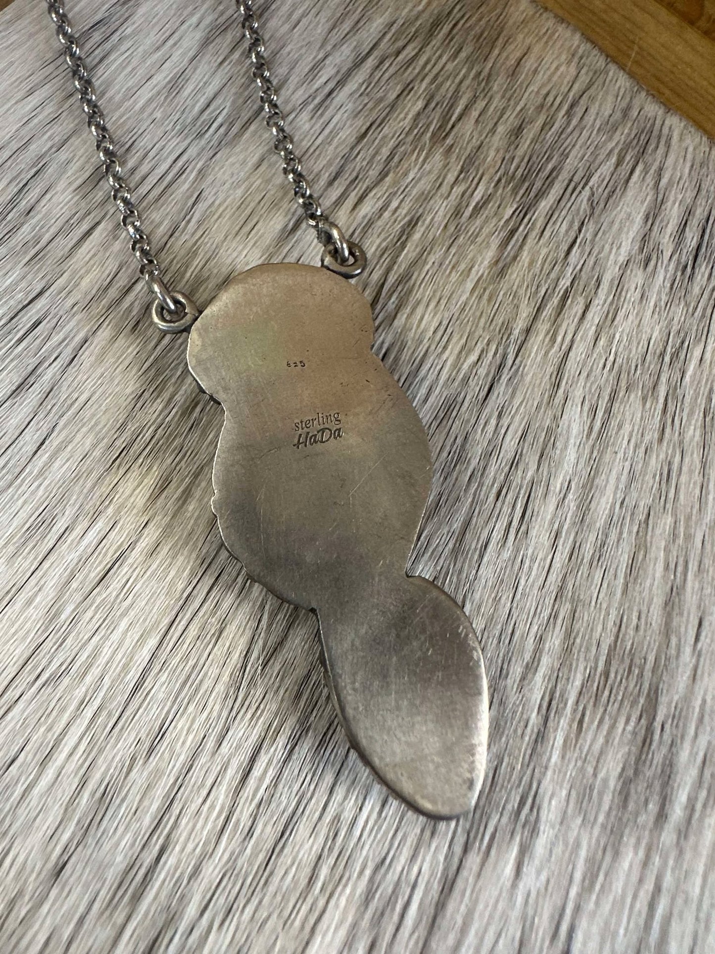 Tibetan Turquoise 3 Stone Vertical Necklace