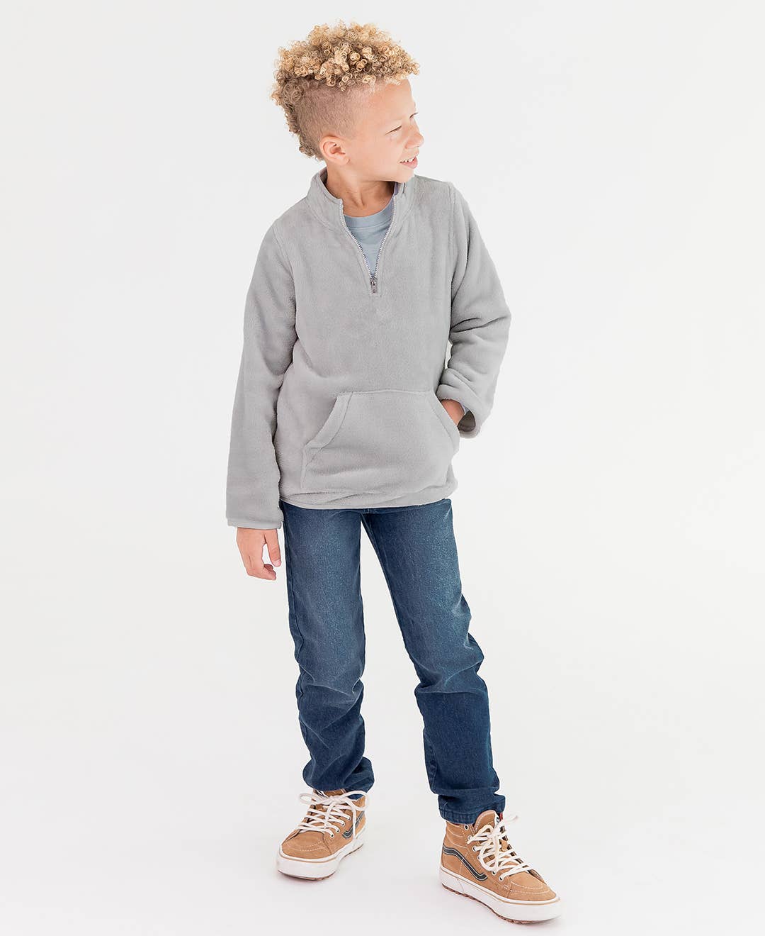 Boys Medium Wash Denim Jeans