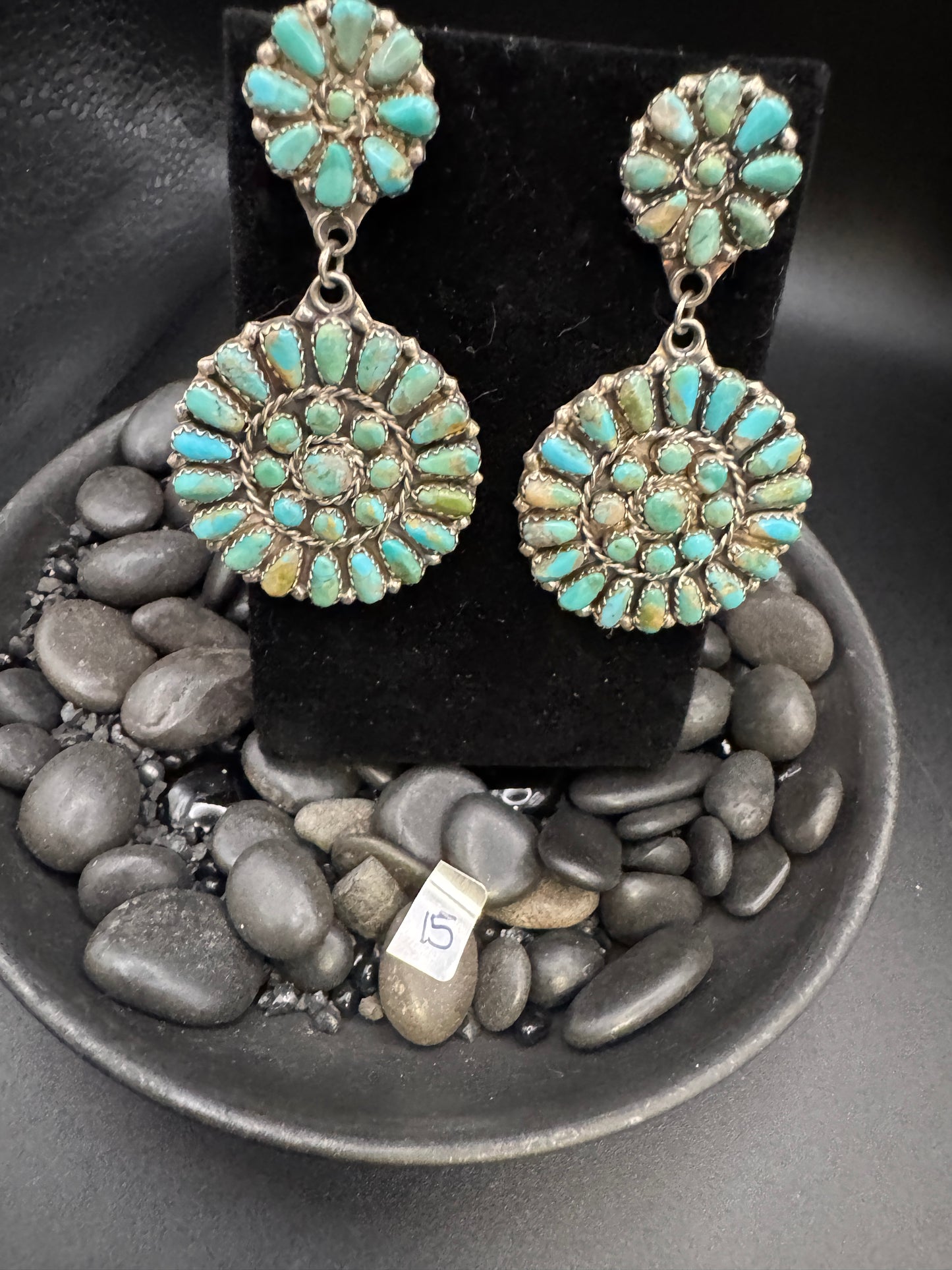 EARRINGS-Sonoran Gold Zuni