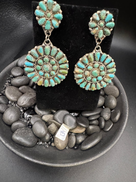 EARRINGS-Sonoran Gold Zuni