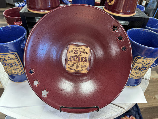 POTTERY COMMEMORATIVE BOWL