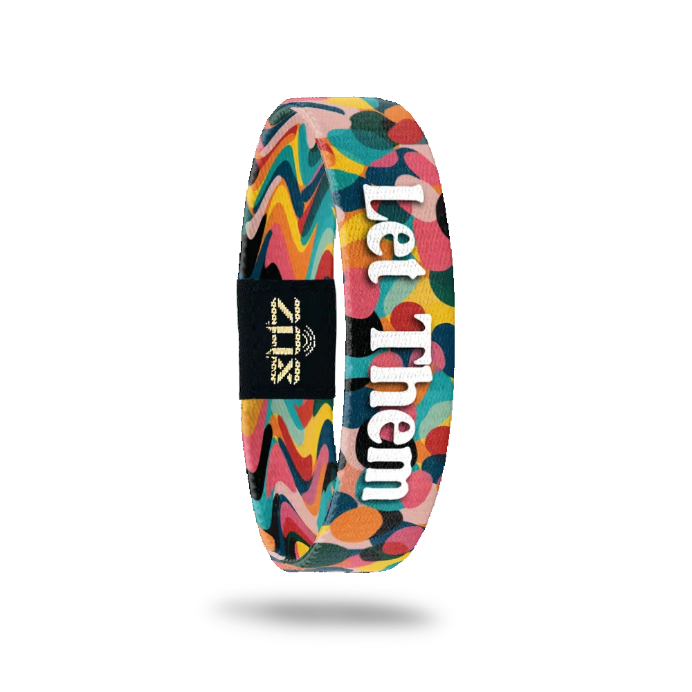 Let Them Interactive Affirmation Bracelet