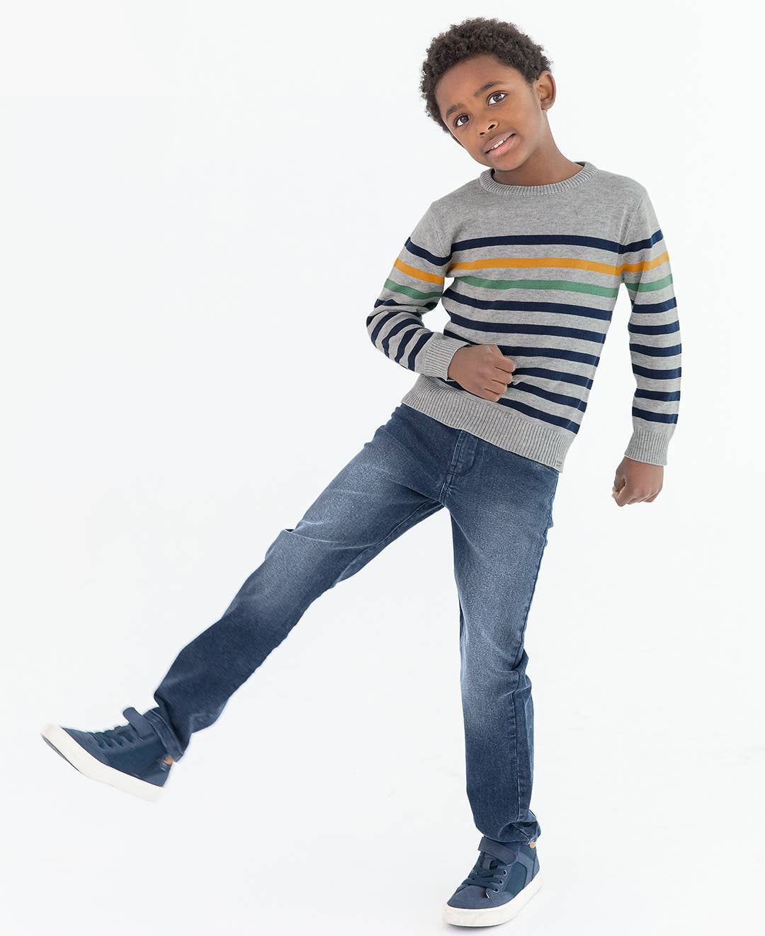 Boys Medium Wash Denim Jeans
