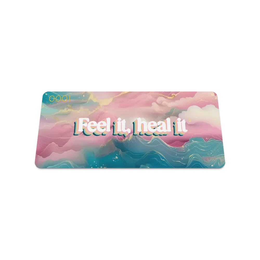Feel it, Heal it Interactive Affirmation Bracelet