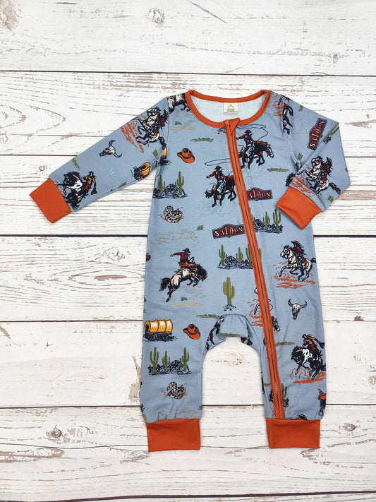 Baby Zippy Sleeper "Western Rodeo"
